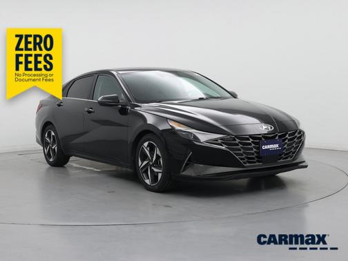 Gray 2021 Hyundai ELANTRA Limited