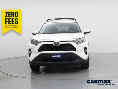 White 2021 Toyota RAV4 XLE