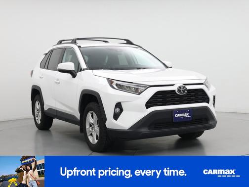 White 2021 Toyota RAV4 XLE