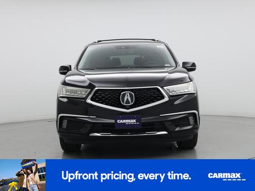 Black 2017 Acura MDX Advance