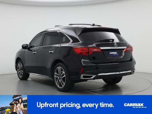 Black 2017 Acura MDX Advance