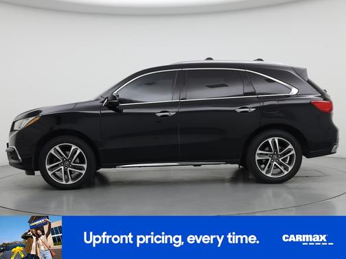 Black 2017 Acura MDX Advance