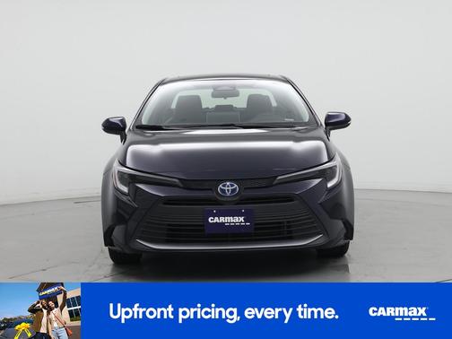 Blue 2025 Toyota Corolla Hybrid XLE