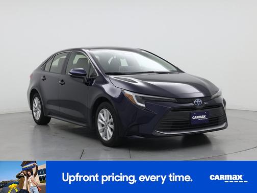 Blue 2025 Toyota Corolla Hybrid XLE