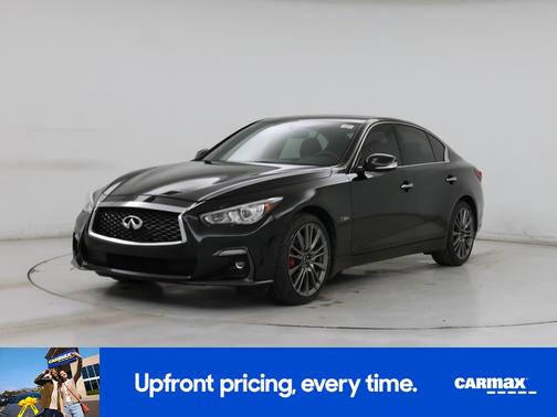 Black 2019 INFINITI Q50 Red Sport 400