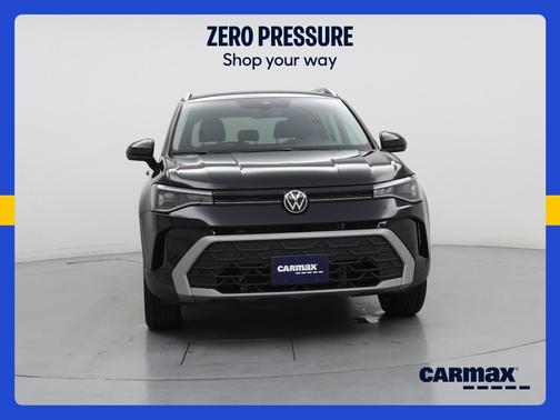 Black 2025 Volkswagen Taos SE