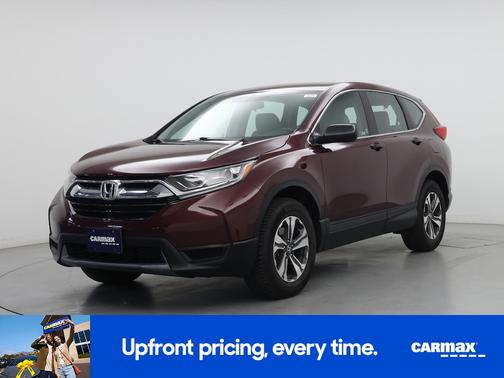 Burgundy 2018 Honda CR-V LX