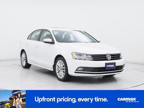 White 2016 Volkswagen Jetta SEL