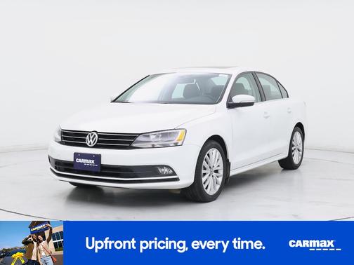 White 2016 Volkswagen Jetta SEL
