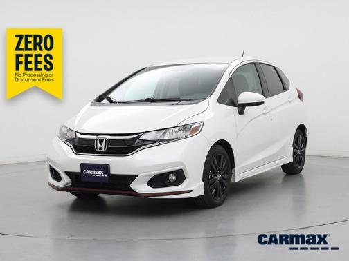 White 2020 Honda Fit Sport