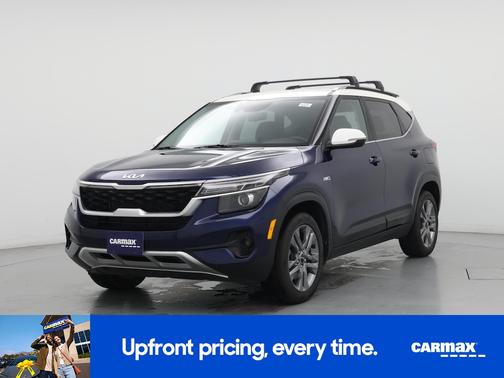 Blue 2022 Kia Seltos S