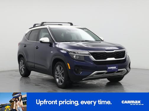 Blue 2022 Kia Seltos S