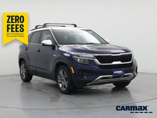 Blue 2022 Kia Seltos S