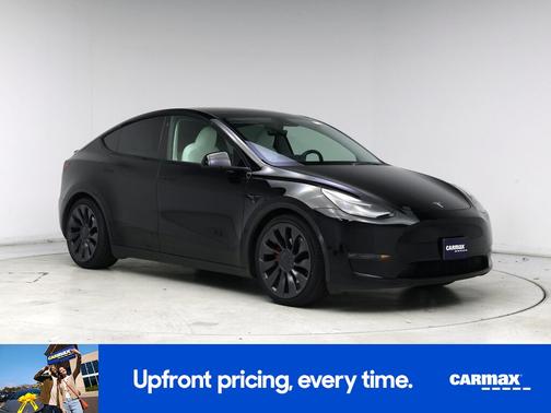 Black 2021 Tesla Model Y Performance
