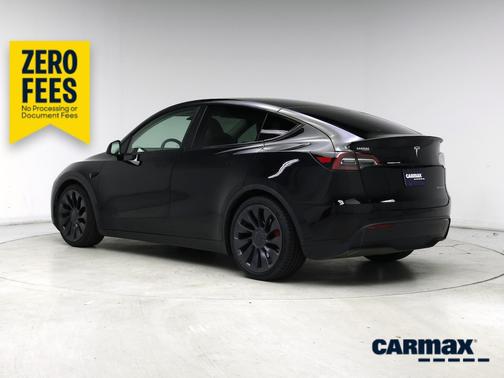 Black 2021 Tesla Model Y Performance
