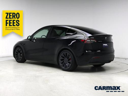 Black 2021 Tesla Model Y Performance