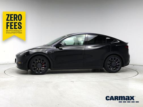 Black 2021 Tesla Model Y Performance