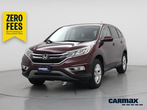 Burgundy 2015 Honda CR-V EX