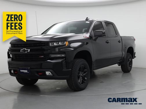 Black 2021 Chevrolet Silverado 1500 LT Trail Boss
