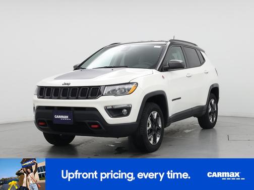 White 2018 Jeep Compass Trailhawk