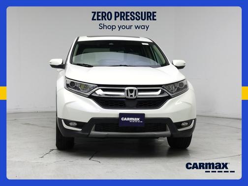 White 2017 Honda CR-V EX