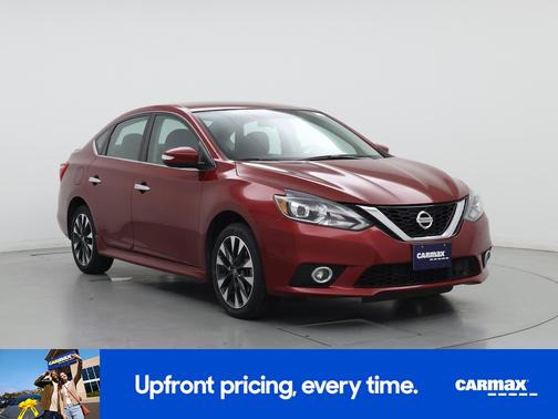 Red 2019 Nissan Sentra SR