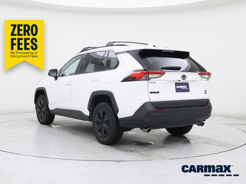 White 2021 Toyota RAV4 LE