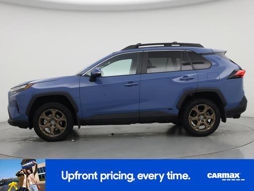 Blue 2023 Toyota RAV4 Hybrid Woodland Edition