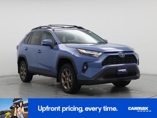 Blue 2023 Toyota RAV4 Hybrid Woodland Edition