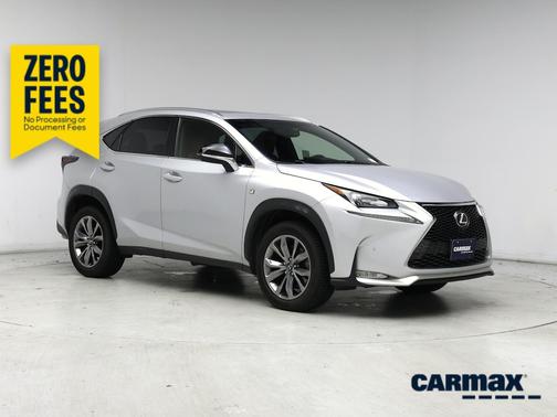 Silver 2015 Lexus NX 200t F-Sport