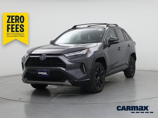 Black 2023 Toyota RAV4 Hybrid XSE
