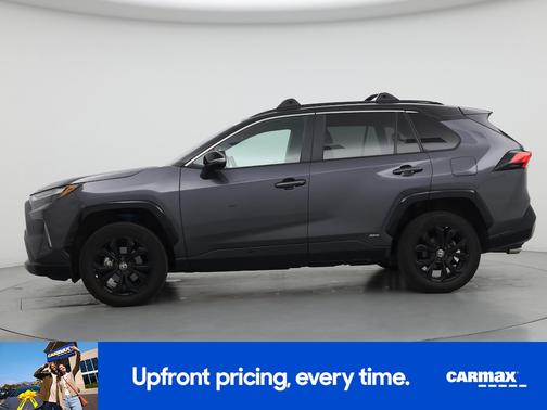 Black 2023 Toyota RAV4 Hybrid XSE