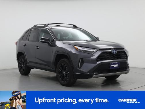 Black 2023 Toyota RAV4 Hybrid XSE