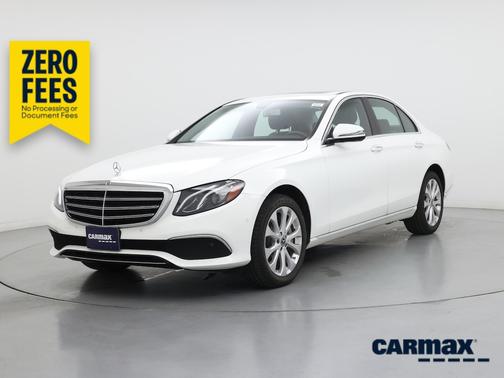 White 2018 Mercedes-Benz E-Class