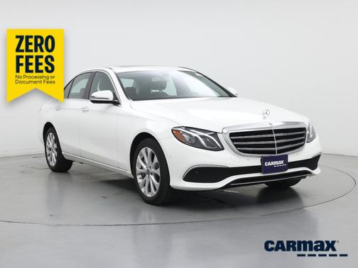 White 2018 Mercedes-Benz E-Class