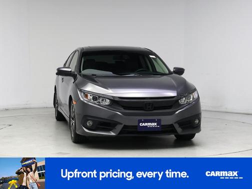 Gray 2018 Honda Civic EX-L