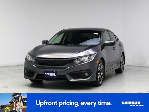 Gray 2018 Honda Civic EX-L