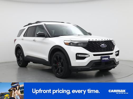 White 2021 Ford Explorer ST