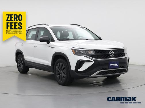 White 2022 Volkswagen Taos S