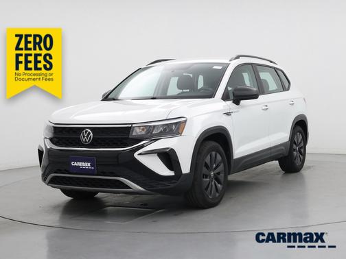 White 2022 Volkswagen Taos S