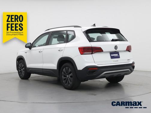 White 2022 Volkswagen Taos S