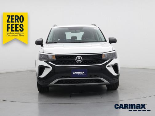 White 2022 Volkswagen Taos S