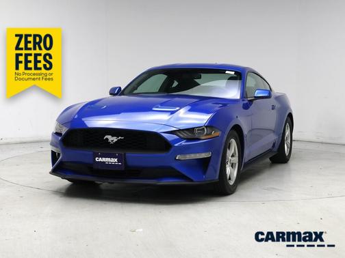 Blue 2020 Ford Mustang Ecoboost