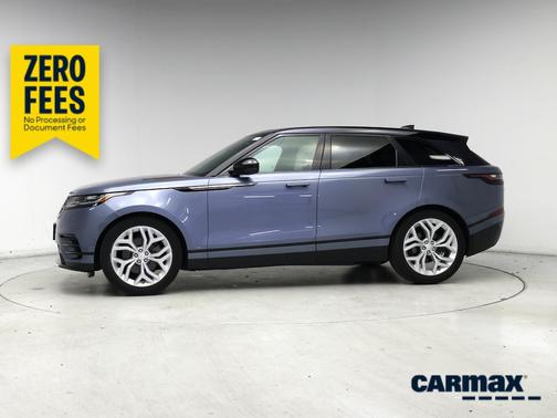 Blue 2018 Land Rover Range Rover Velar First Edition