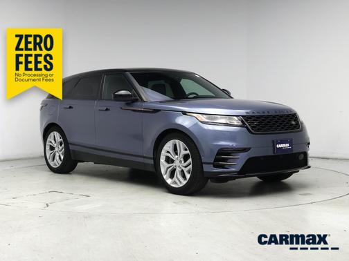 Blue 2018 Land Rover Range Rover Velar First Edition