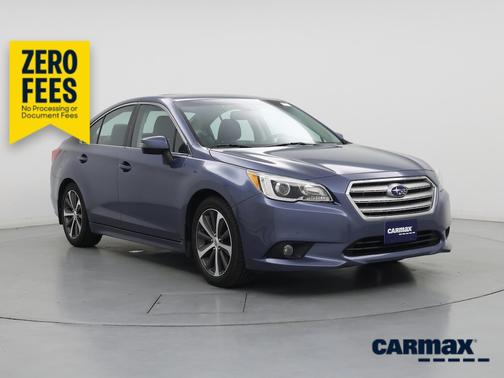 Blue 2015 Subaru Legacy Limited