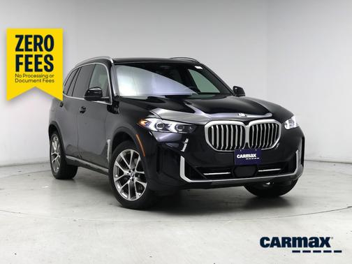 Black 2025 BMW X5 xDrive40i