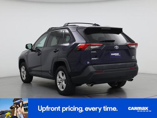 Blue 2020 Toyota RAV4 Hybrid XLE