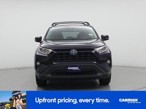 Blue 2020 Toyota RAV4 Hybrid XLE