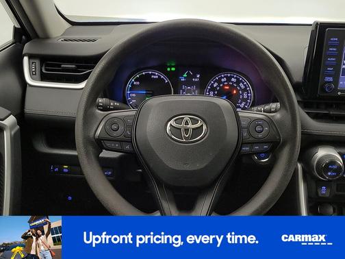 Blue 2020 Toyota RAV4 Hybrid XLE
